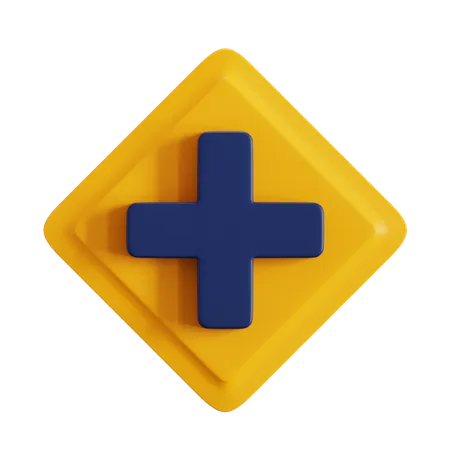 Intersection  3D Icon