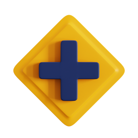 Intersection  3D Icon