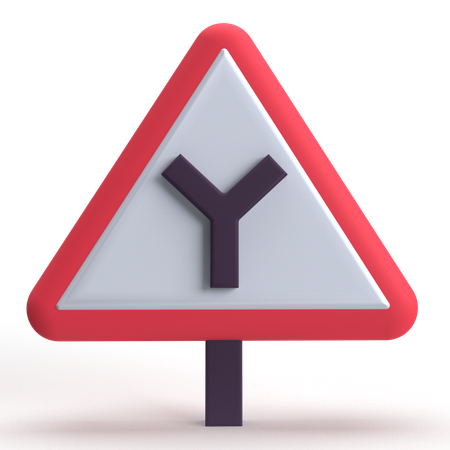 Intersection  3D Icon