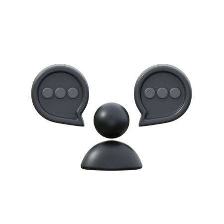 Interview  3D Icon