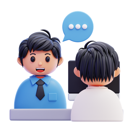 INTERVIEW  3D Icon