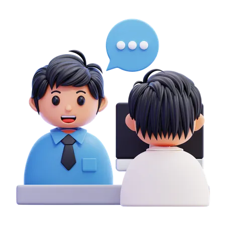 INTERVIEW  3D Icon