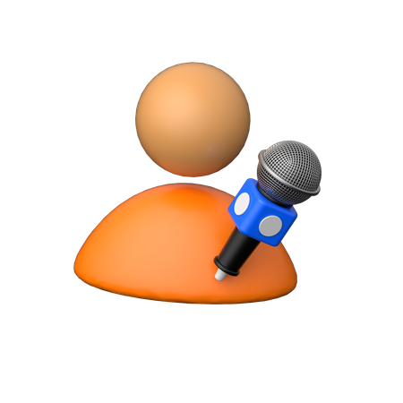 Interview  3D Icon