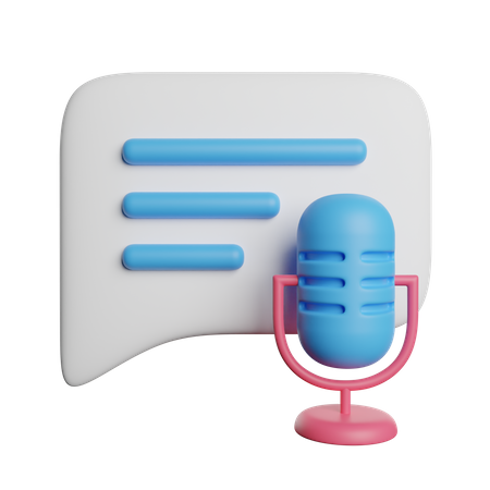 Interview Call  3D Icon
