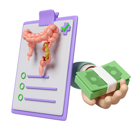 Intestine Report  3D Icon