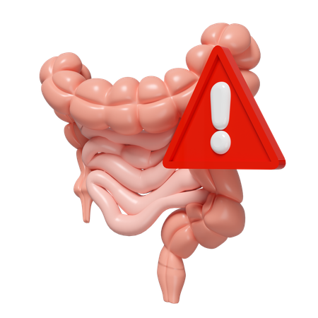 Intestines Alert  3D Icon