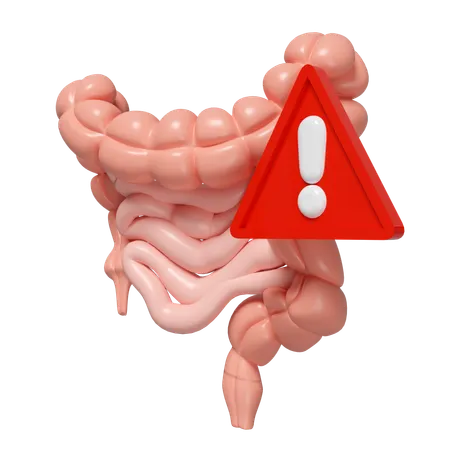 Intestines Alert  3D Icon