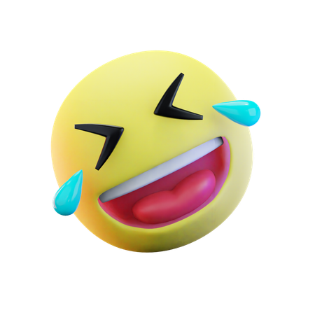 Intitulé emoji de rire  3D Icon