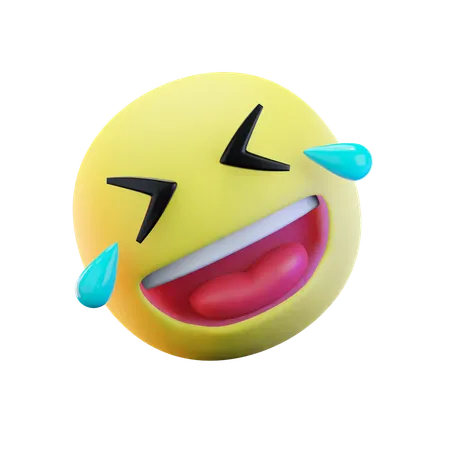 Intitulé emoji de rire  3D Icon