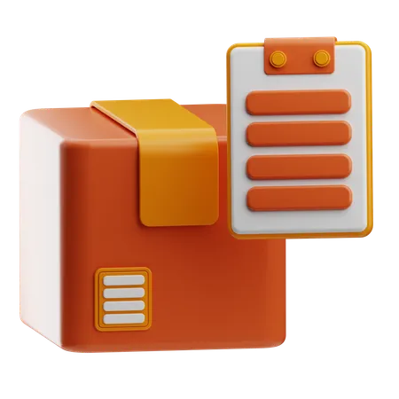 Bureau d'inventaire  3D Icon