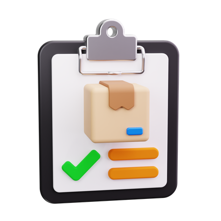 Inventarliste  3D Icon