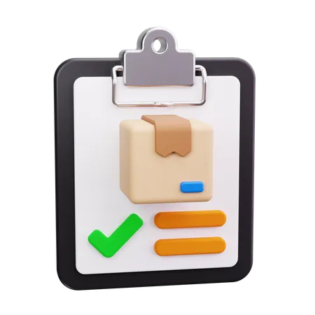 Inventarliste  3D Icon