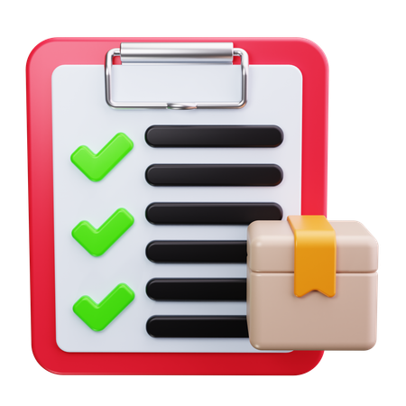 Inventarliste  3D Icon