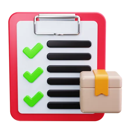 Inventarliste  3D Icon