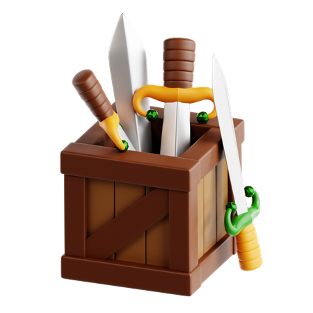 Inventory  3D Icon