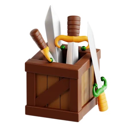 Inventory  3D Icon