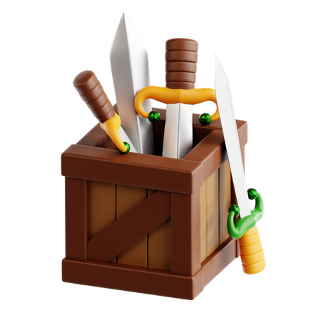 Inventory  3D Icon