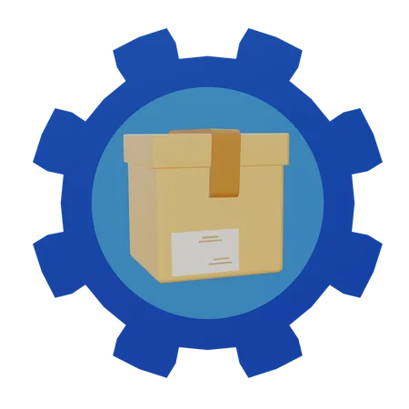 Inventory Management  3D Icon