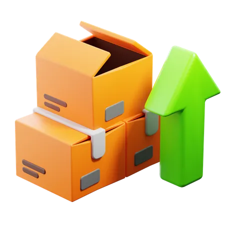 Inventory Management  3D Icon