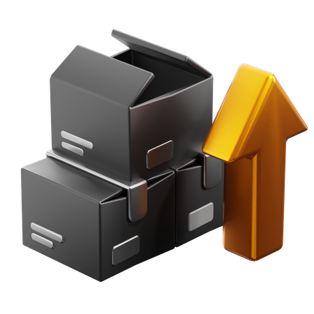 Inventory Management  3D Icon