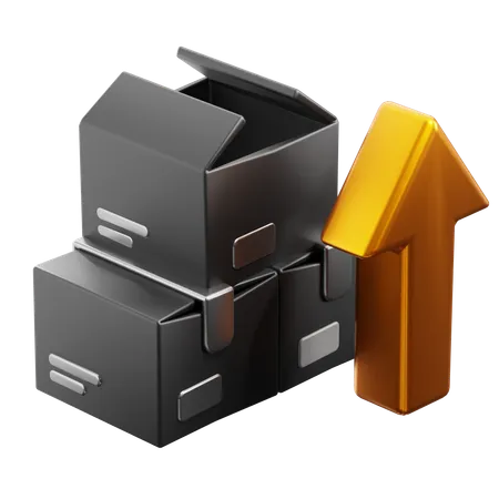 Inventory Management  3D Icon