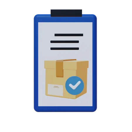 Inventory Management  3D Icon