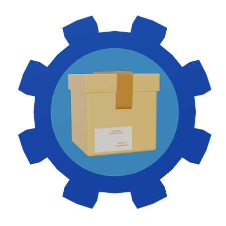 Inventory Management  3D Icon