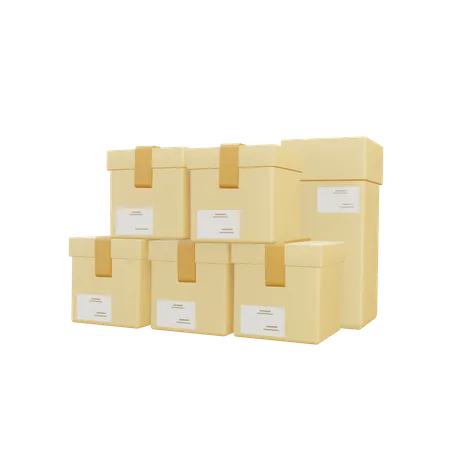 Inventory Management  3D Icon