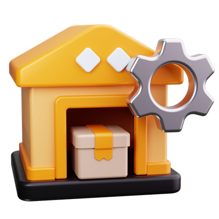 Inventory Management  3D Icon