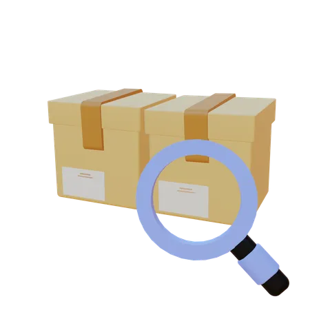Inventory Search  3D Icon