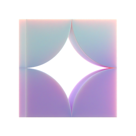 Inverse Sparkle  3D Icon