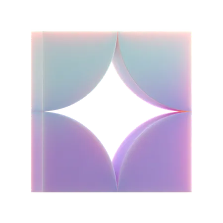 Inverse Sparkle  3D Icon