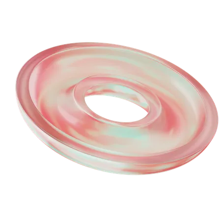 Inversed Half Torus  3D Icon