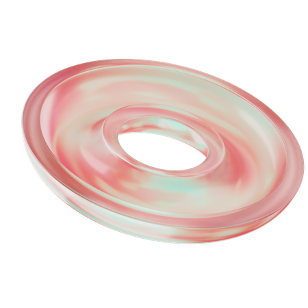 Umgekehrter Halbtorus  3D Icon