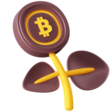 Inversión bitcoin  3D Icon