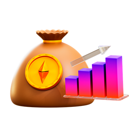 Inversión nft  3D Icon