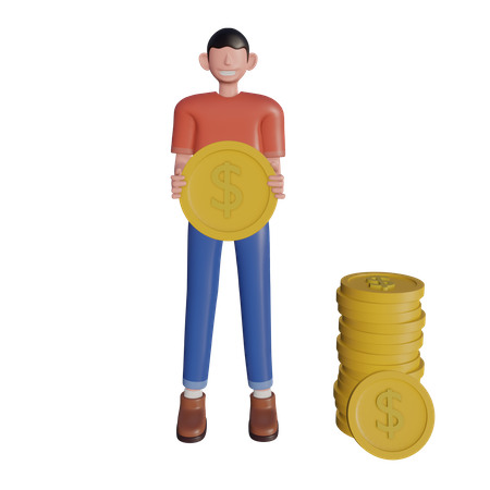 Inversor  3D Illustration