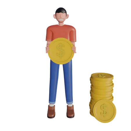 Inversor  3D Illustration