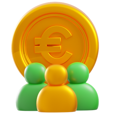 Inversores financieros  3D Icon