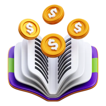 Invest For Education  3D Icon