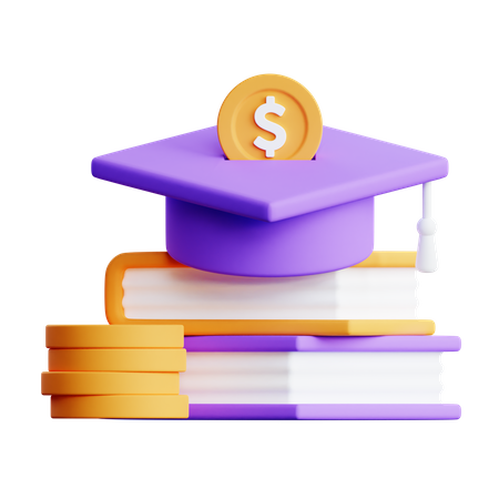 Invest For Education  3D Icon