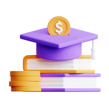 Invest For Education  3D Icon