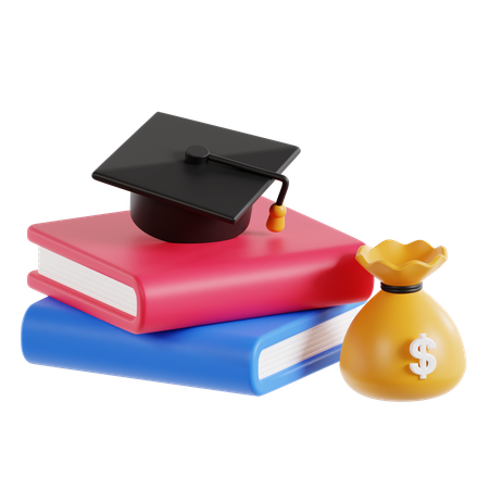 Invest For Education  3D Icon