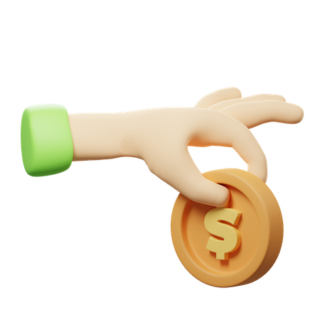 Invest Money  3D Icon