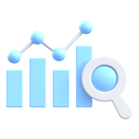 Investigación analítica  3D Icon