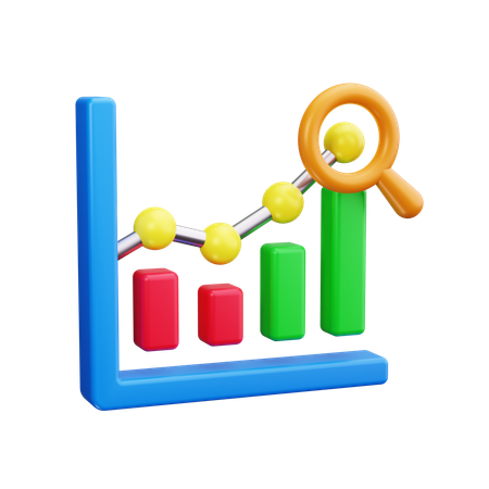 Investigación de negocios  3D Icon