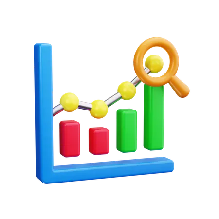 Investigación de negocios  3D Icon