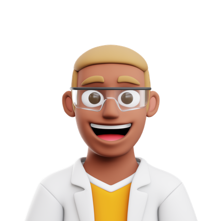 Investigador  3D Icon