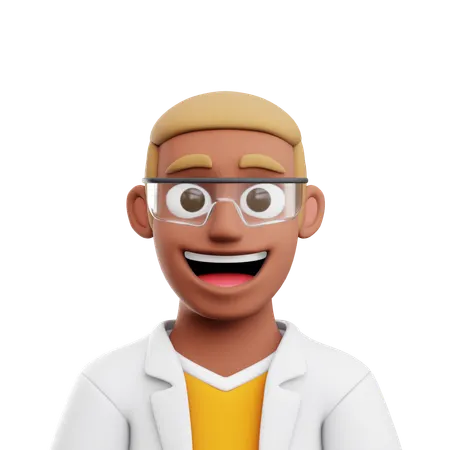 Investigador  3D Icon