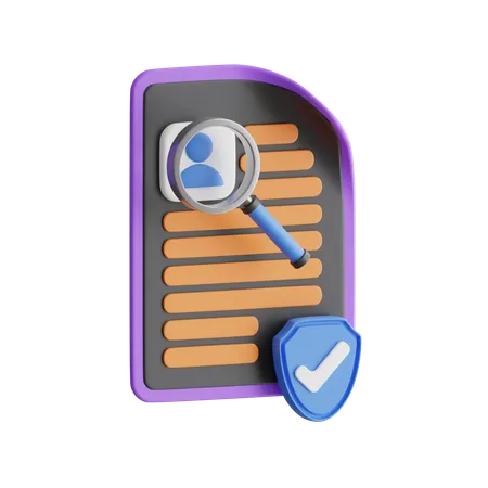 Investigation  3D Icon